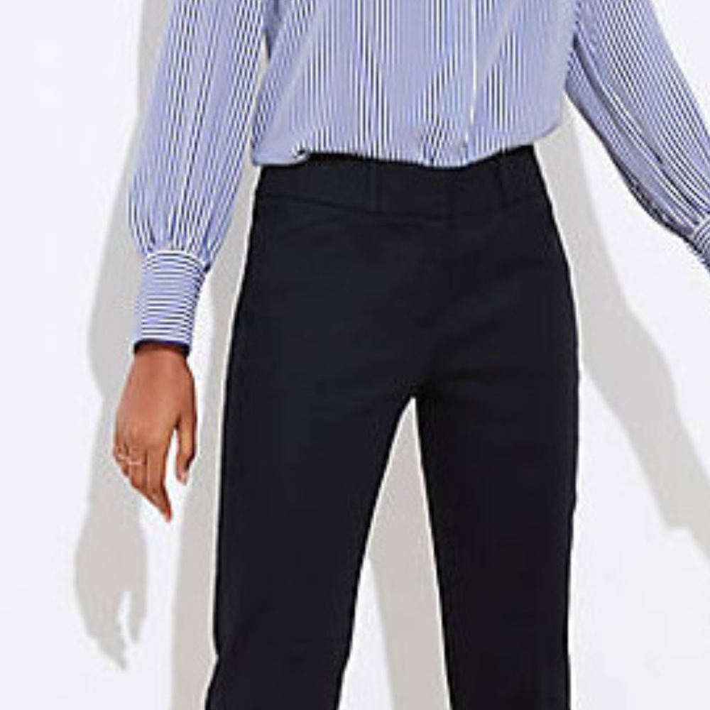 Loft Julie Curvy Fit Straight Leg Pants NWT